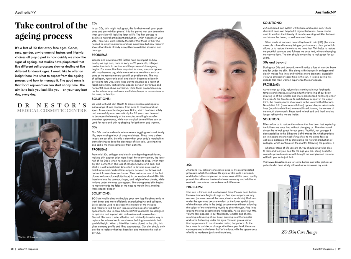 Take Control of the Ageing Process - Dr. Nestor UK